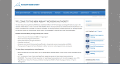 Desktop Screenshot of newalbanyhousingauthority.org